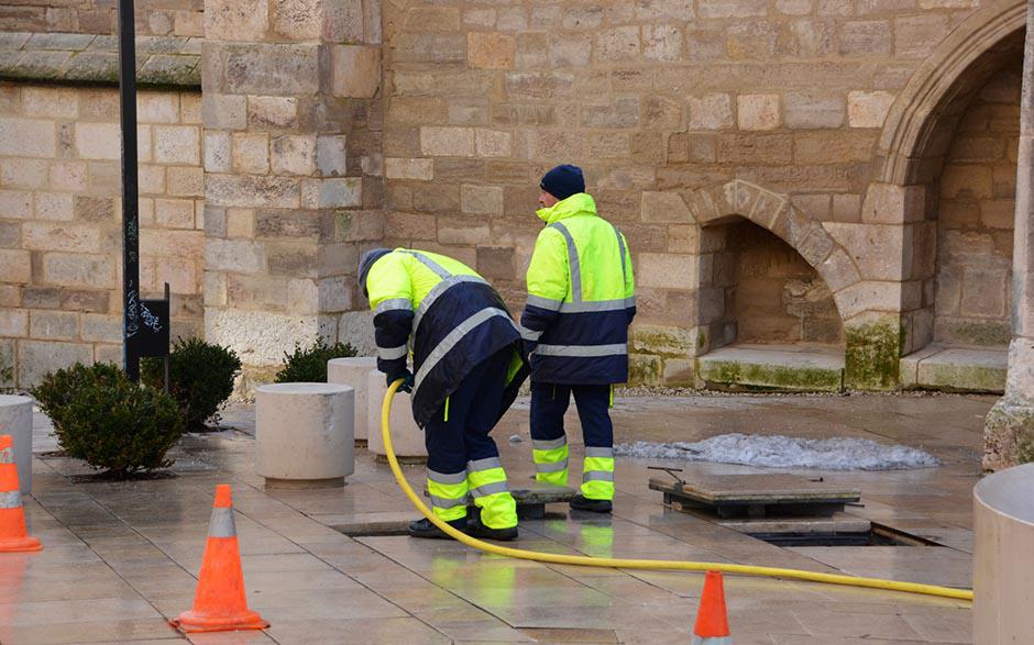 travaux assainissement Thomery